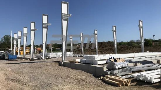 CONTI engineering - Montáž ocelové konstrukce