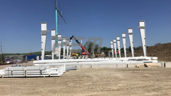 CONTI engineering - Montáž ocelové konstrukce