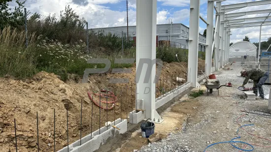 Montáž ocelové konstrukce
